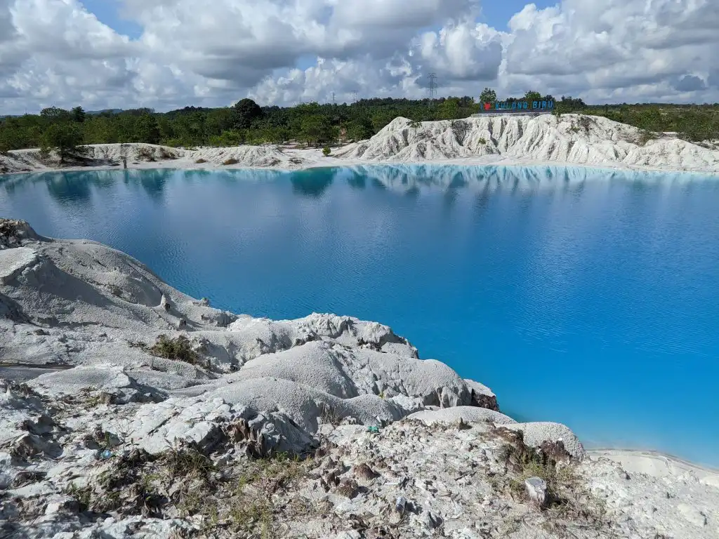 Destinasindo - Indonesië toeristische bestemmingen - Bangka Belitung - Kaolienmeer