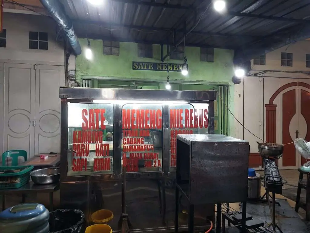 Gastronomía nocturna en Medan