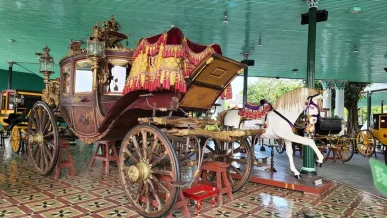 Yogyakarta Paleis Paardenkoets