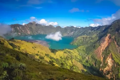 De berg Rinjani